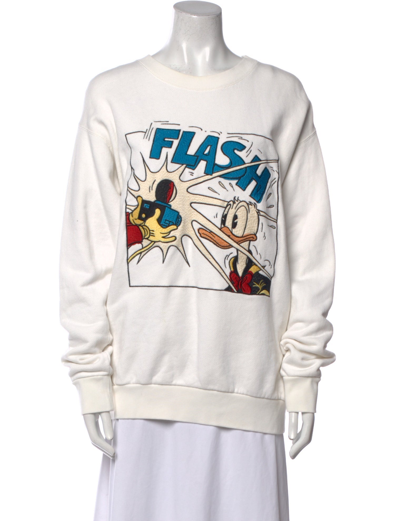 Gucci x Disney Graphic Print Crew Neck Sweatshirt