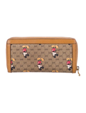Gucci x Disney Interlocking G Logo Continental Wallet