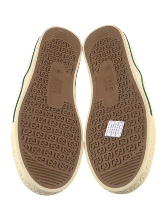 Gucci x Disney Web Accent Canvas Sneakers