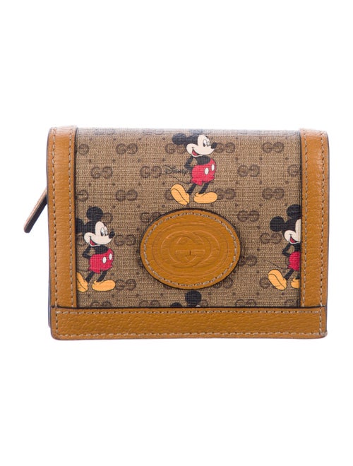 Gucci x Disney Interlocking G Logo Wallet