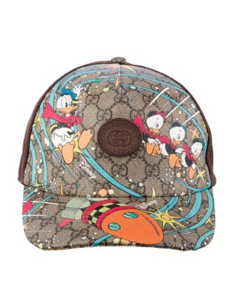 Gucci x Disney GG Supreme Donald Duck Baseball Cap