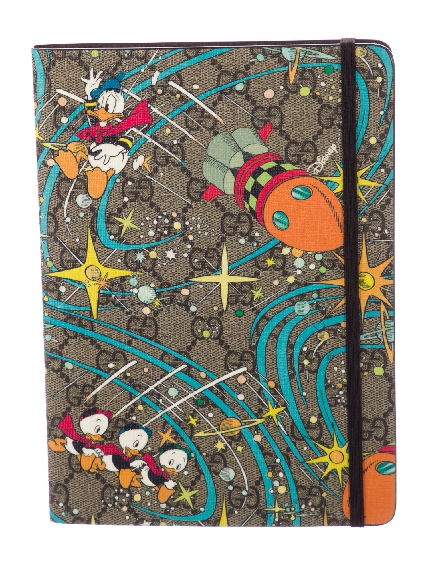 Gucci x Disney GG Supreme Large Donald Duck Notebook