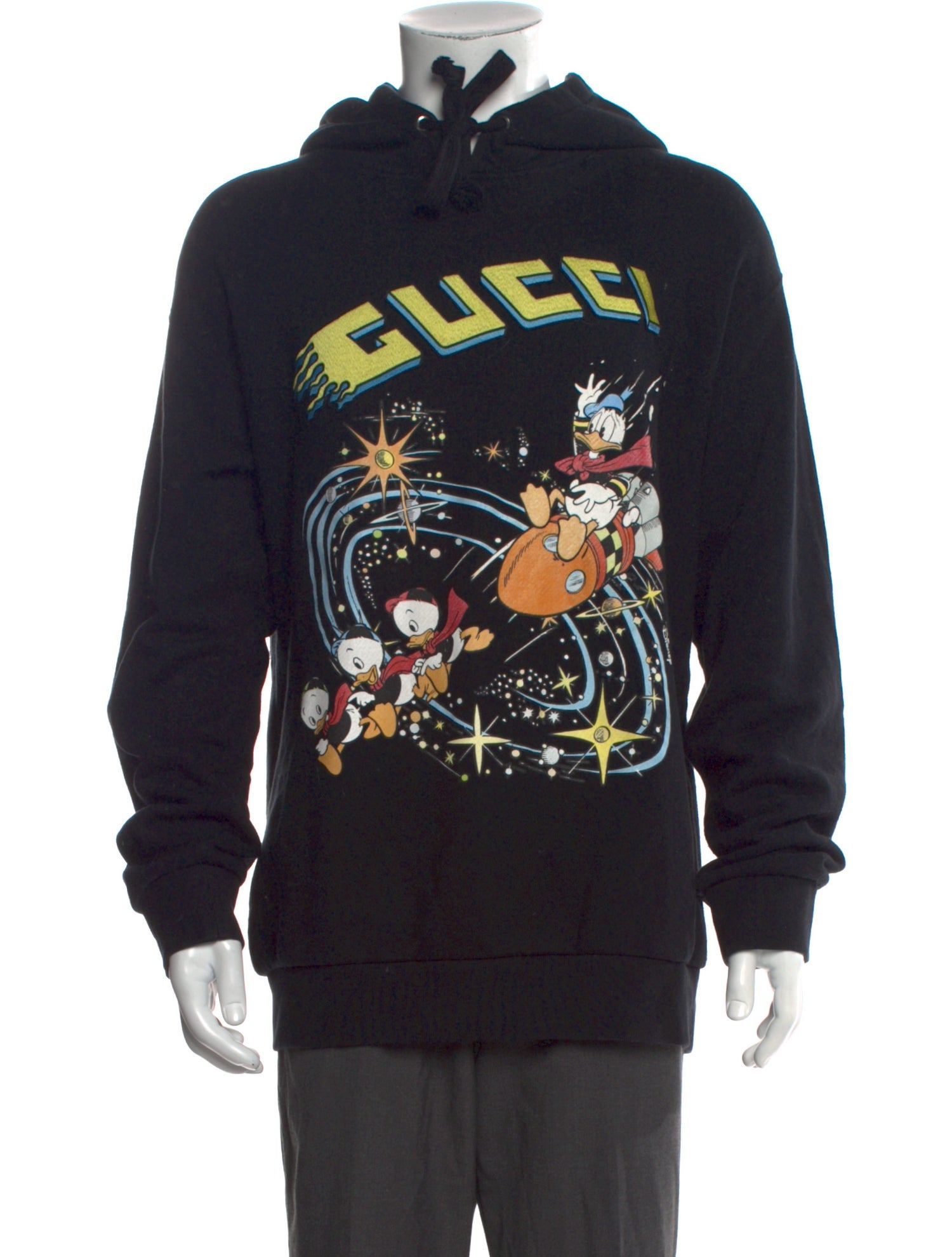Gucci x Disney Graphic Print Crew Neck Hoodie