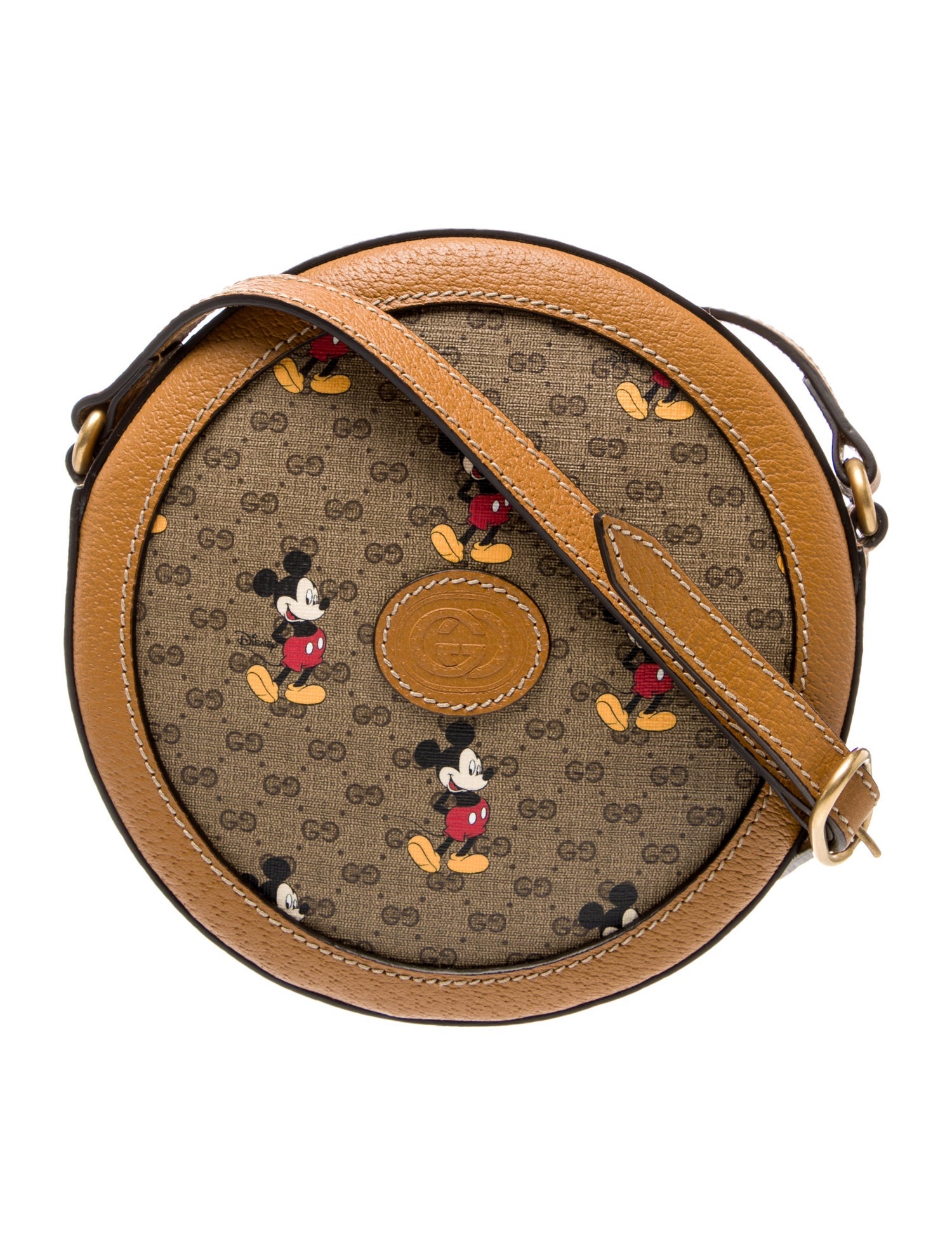 Gucci x Disney Micro GG Mickey Mouse Duffle Bag - Neutrals Luggage
