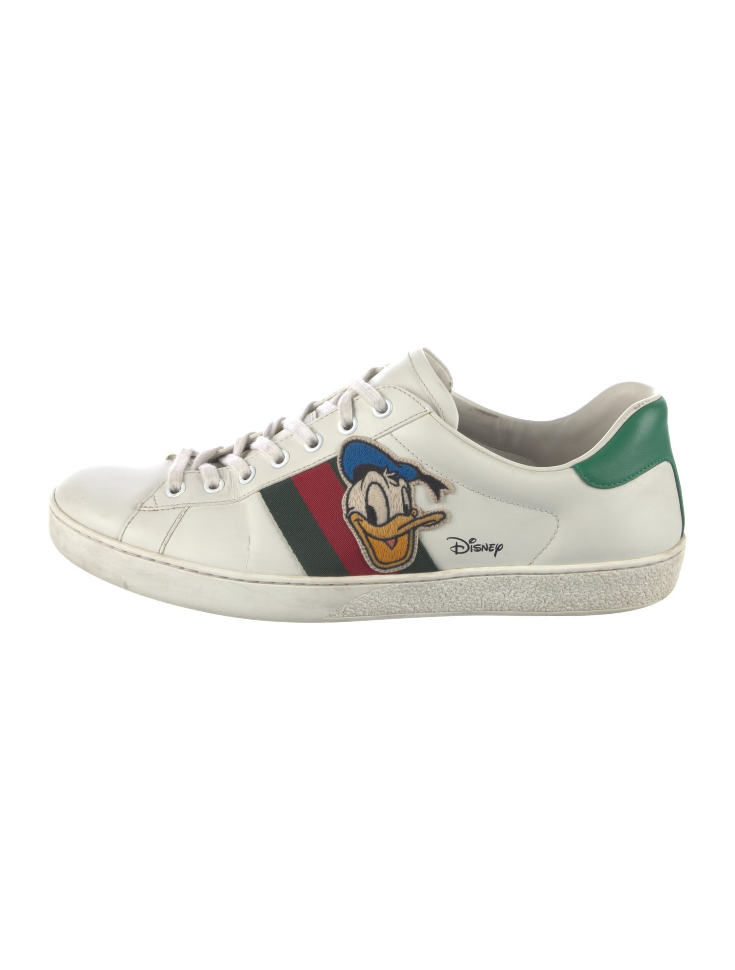 Gucci x Disney Ace 'Donal Duck' Sneakers