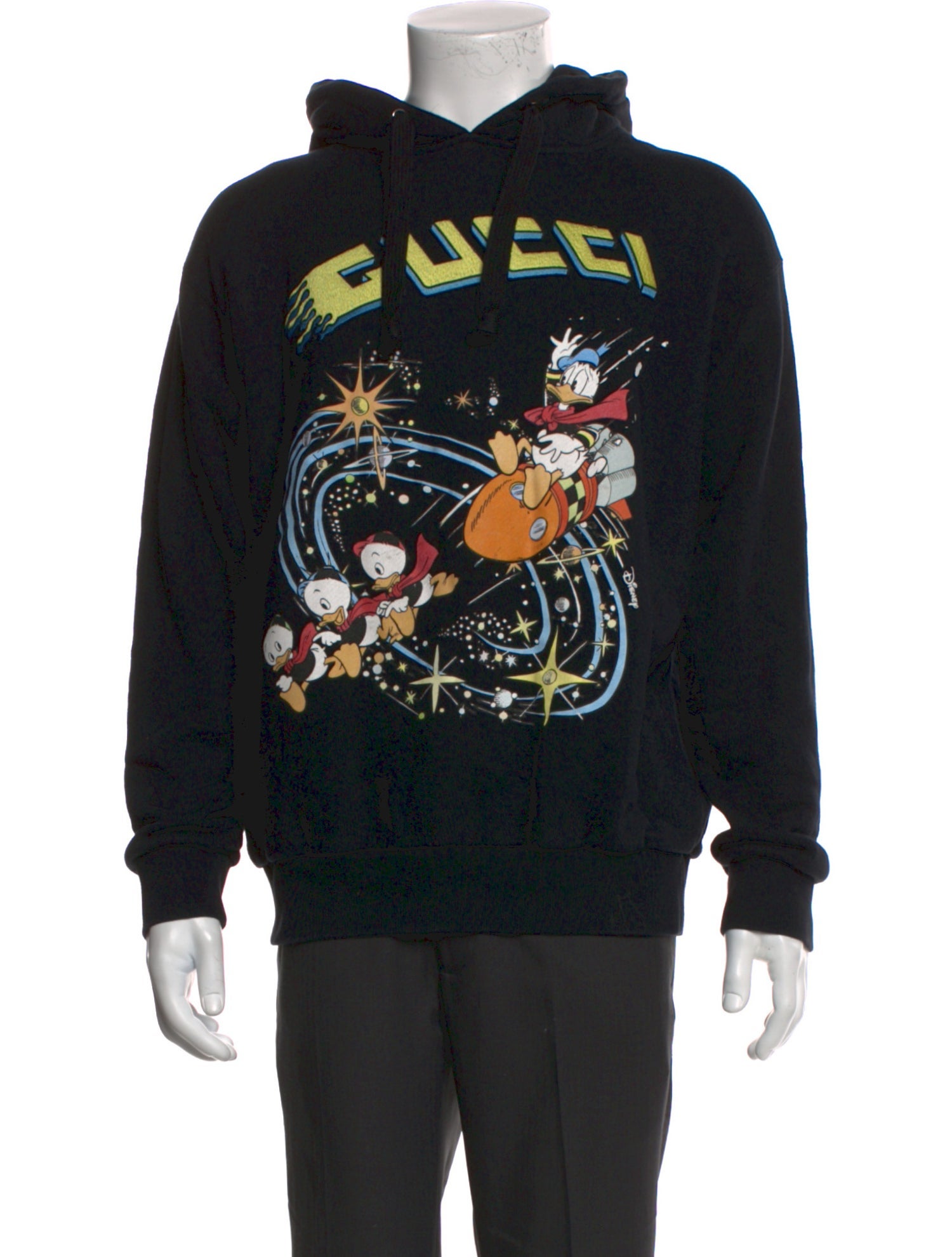 Gucci x Disney Graphic Print Crew Neck Hoodie