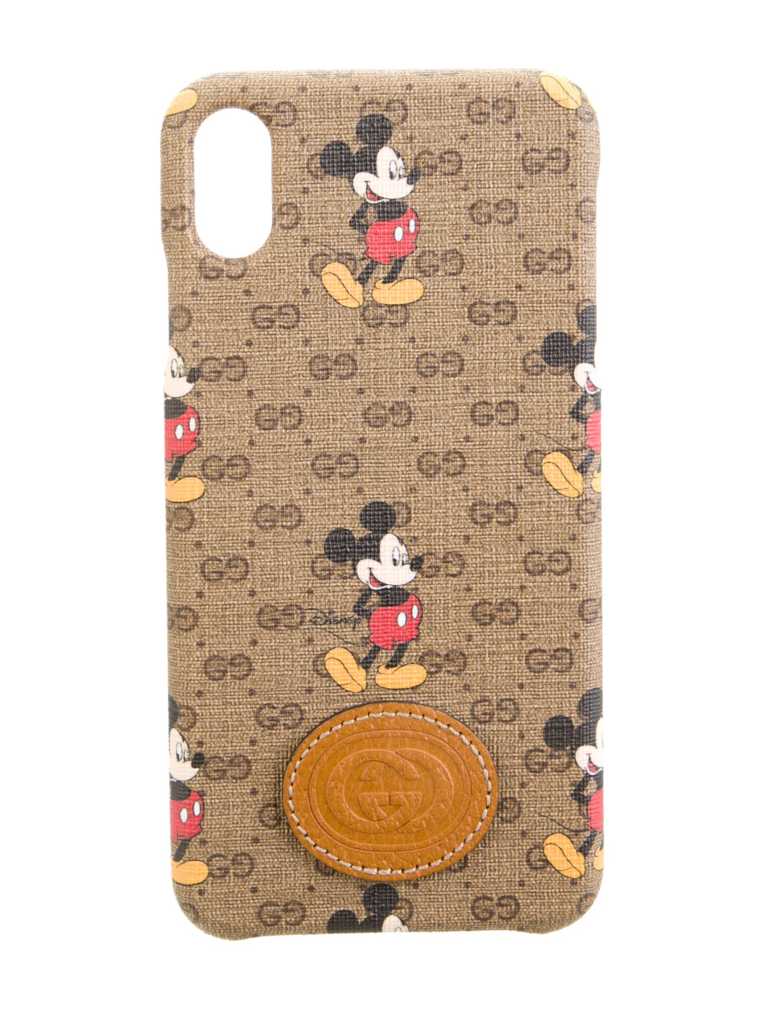 Gucci x Disney GG Supreme iPhone Case