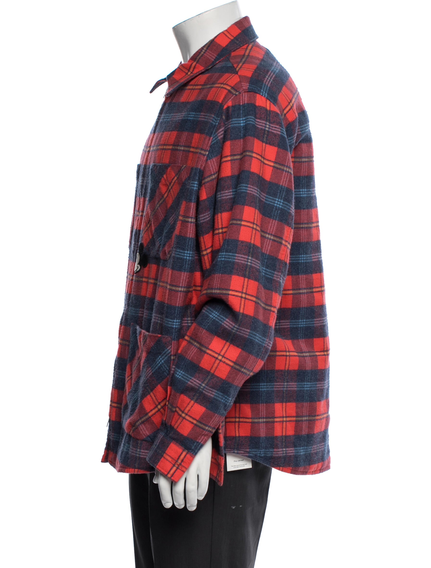 Gucci x Disney Plaid Print Jacket