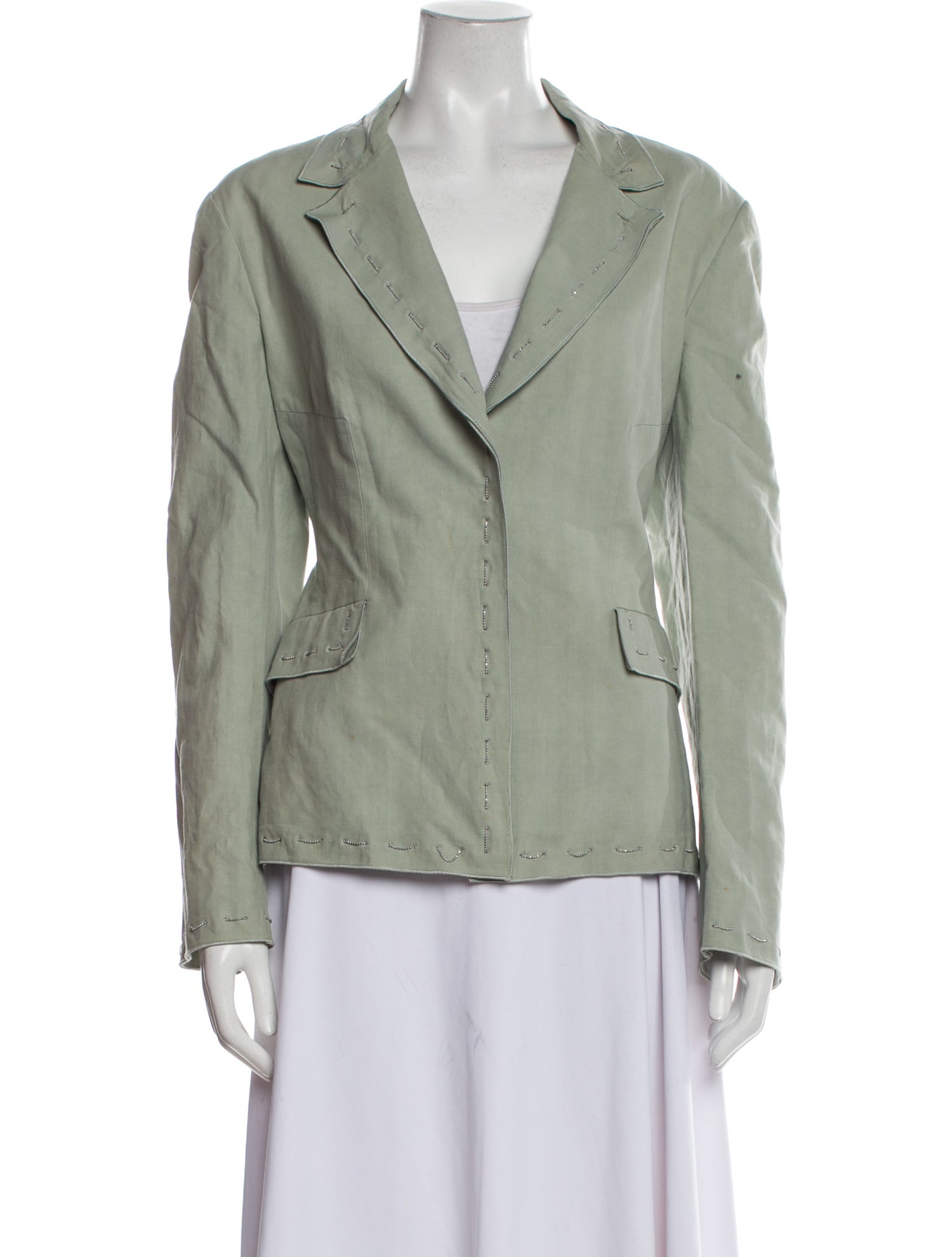 Genny Linen Blazer