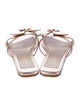 Genny Leather Studded Accents Slides