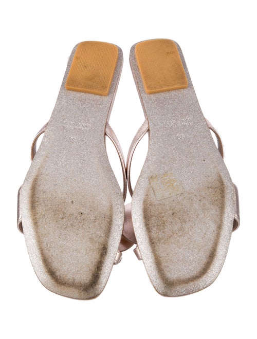 Genny Leather Studded Accents Slides