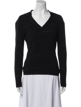 Genny V-Neck Long Sleeve Top