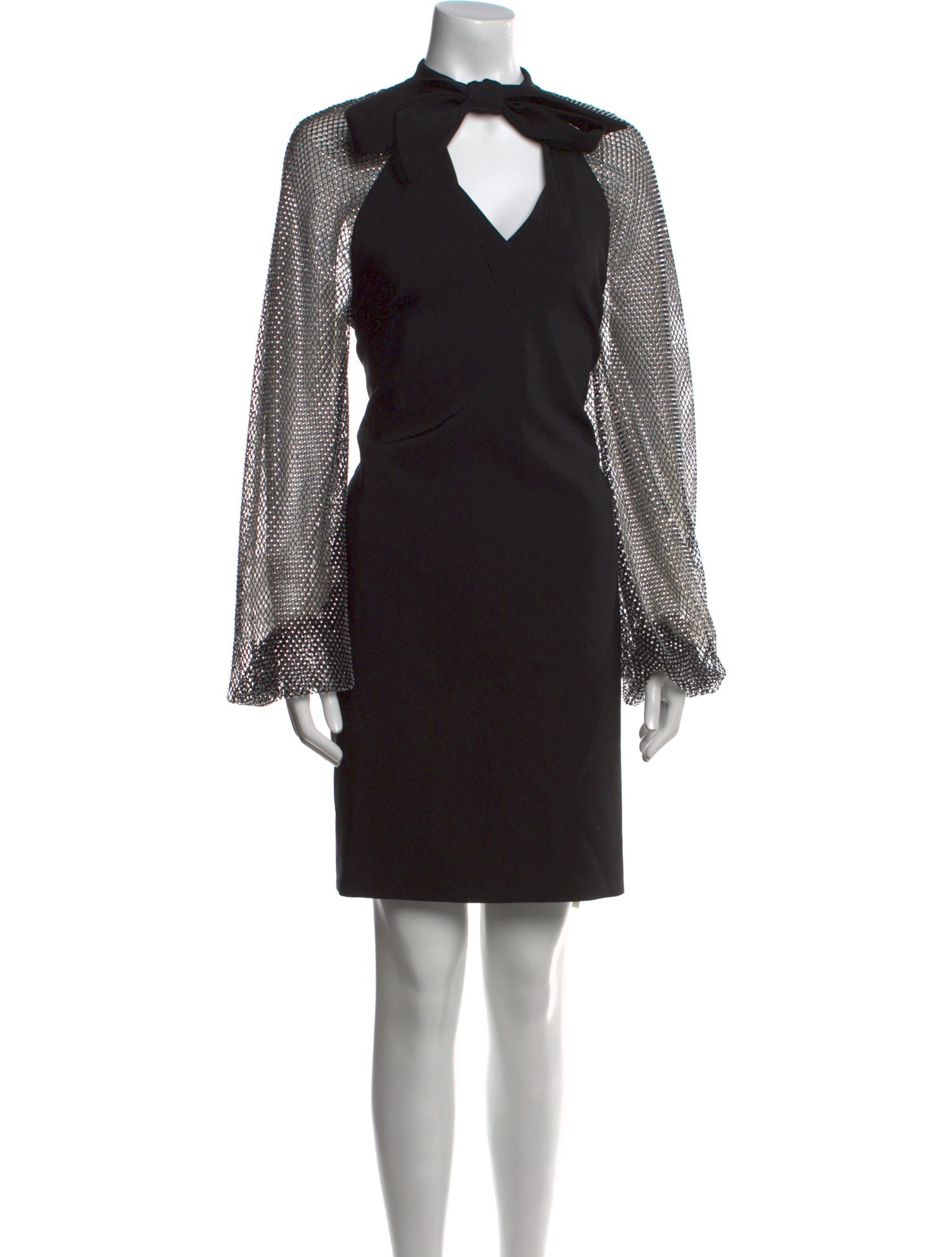 Genny Mock Neck Mini Dress