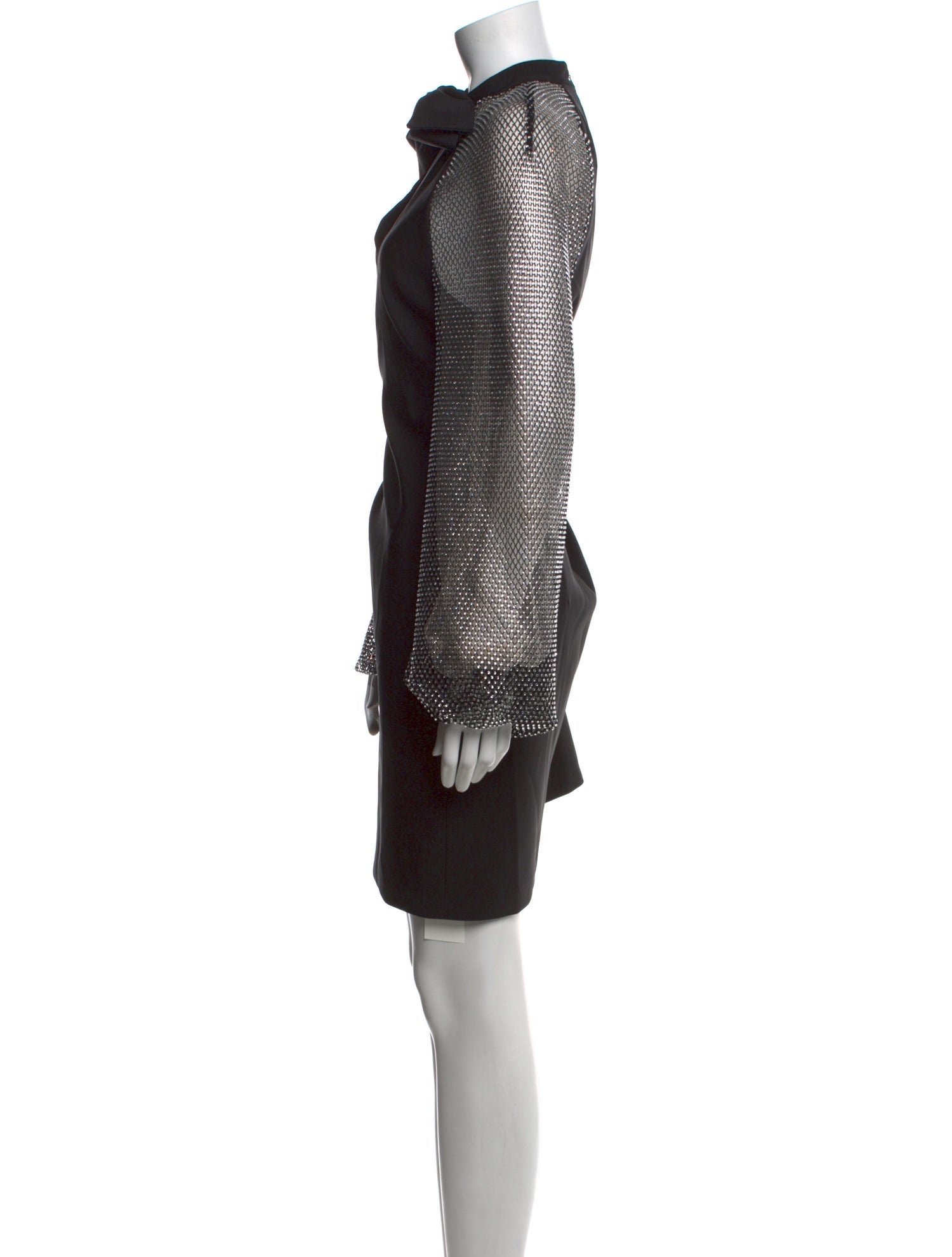 Genny Mock Neck Mini Dress