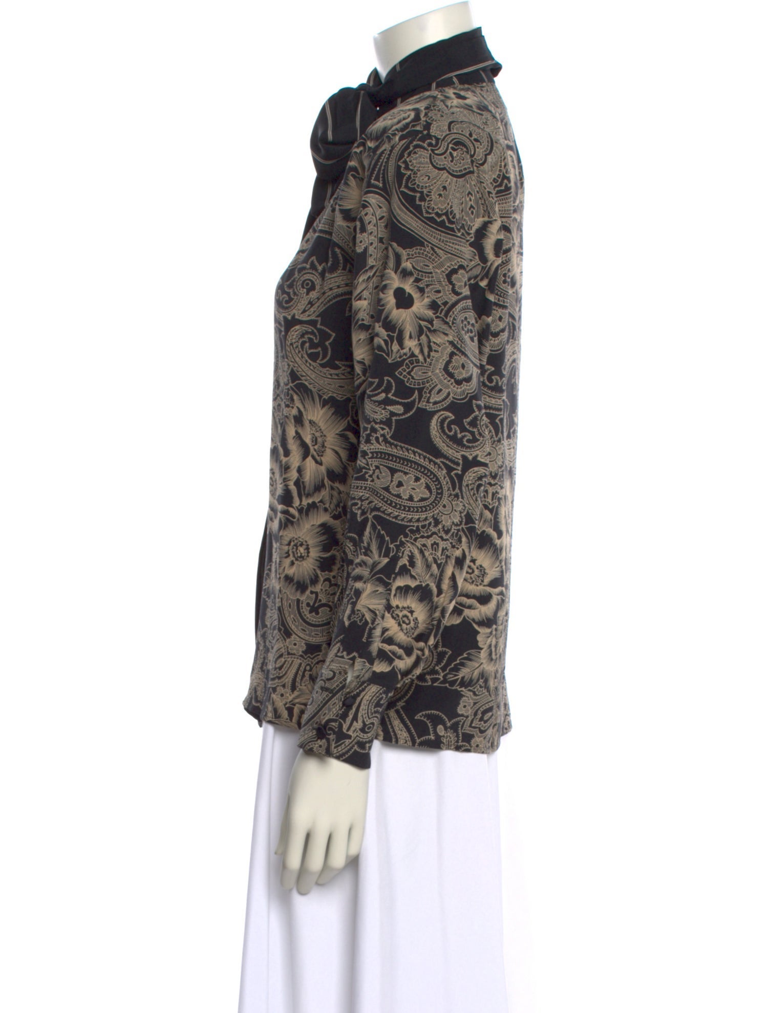 Genny Vintage 1980's Button-Up Top