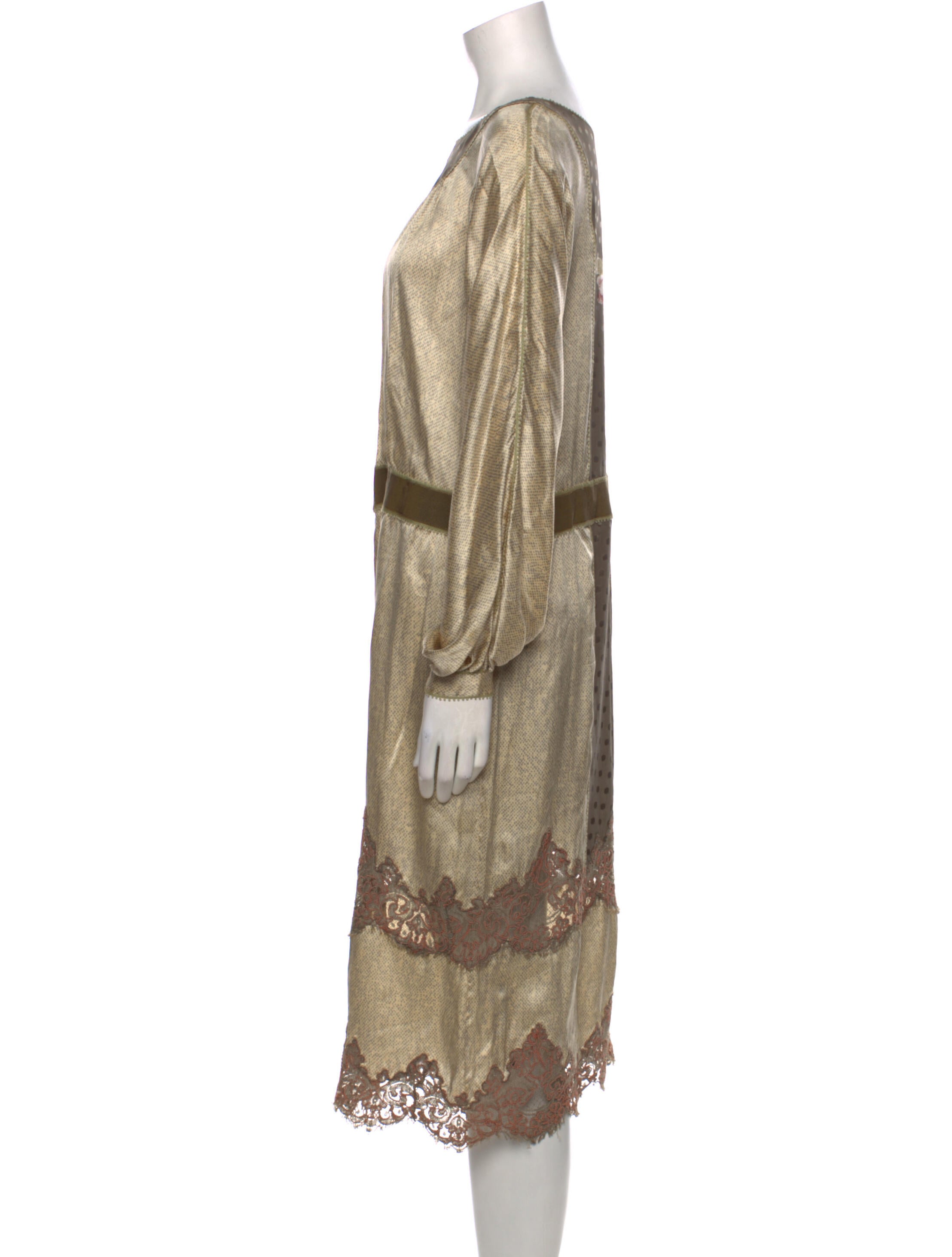 Geoffrey Beene Vintage Midi Length Dress