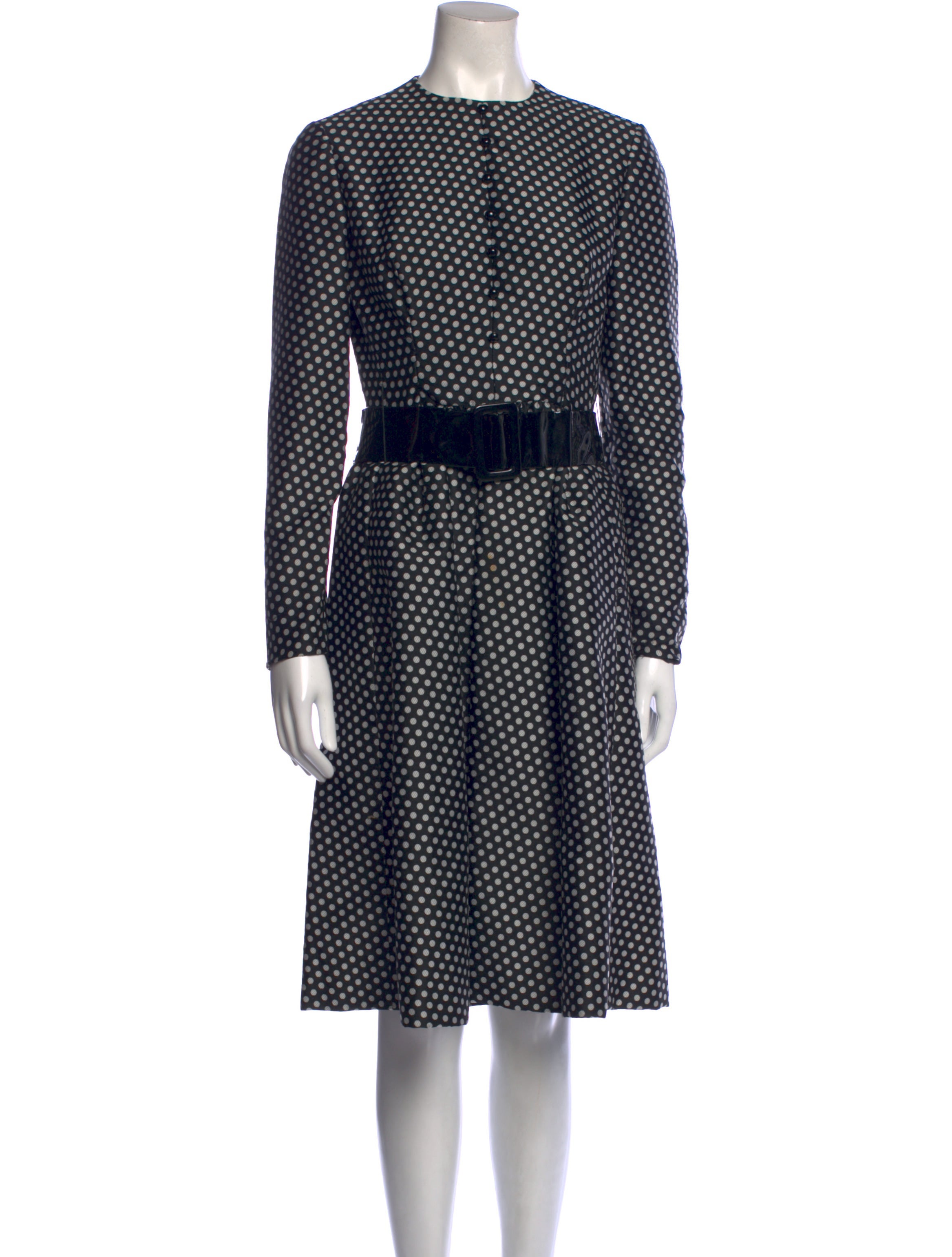 Geoffrey Beene Vintage Midi Length Dress