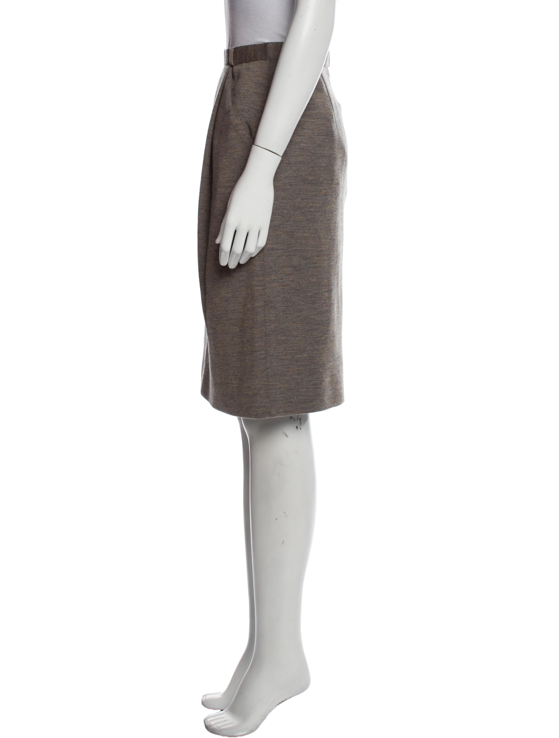 Geoffrey Beene Vintage Knee-Length Skirt