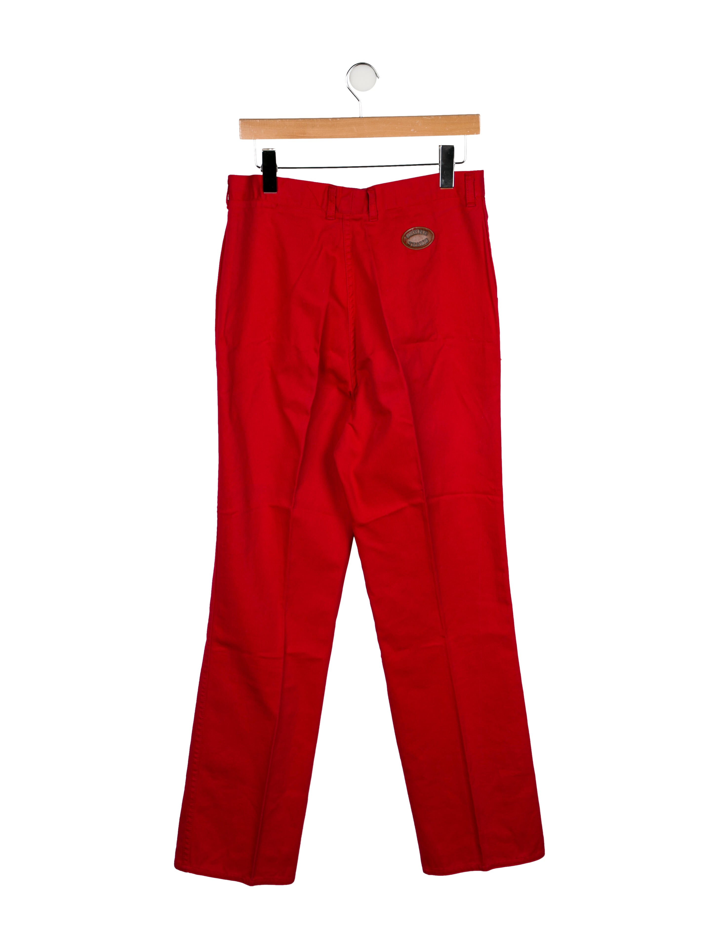 Geoffrey Beene High-Rise Straight Leg Jeans