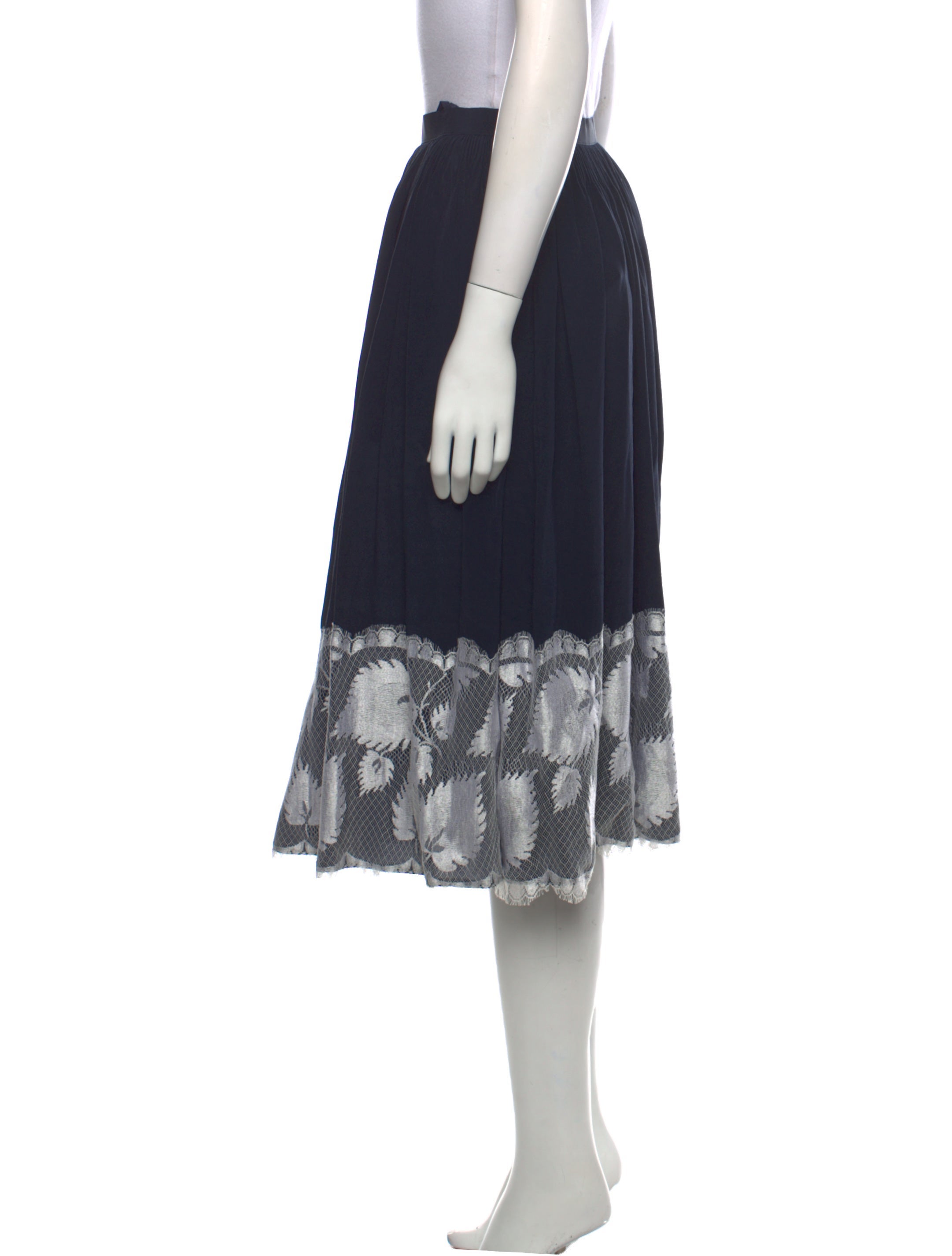 Geoffrey Beene Vintage Knee-Length Skirt