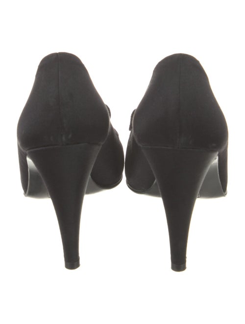 Geoffrey Beene Ruffle Embellishment Pumps