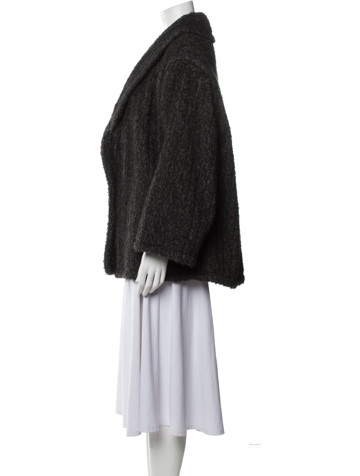 Geoffrey Beene Faux Fur Coat