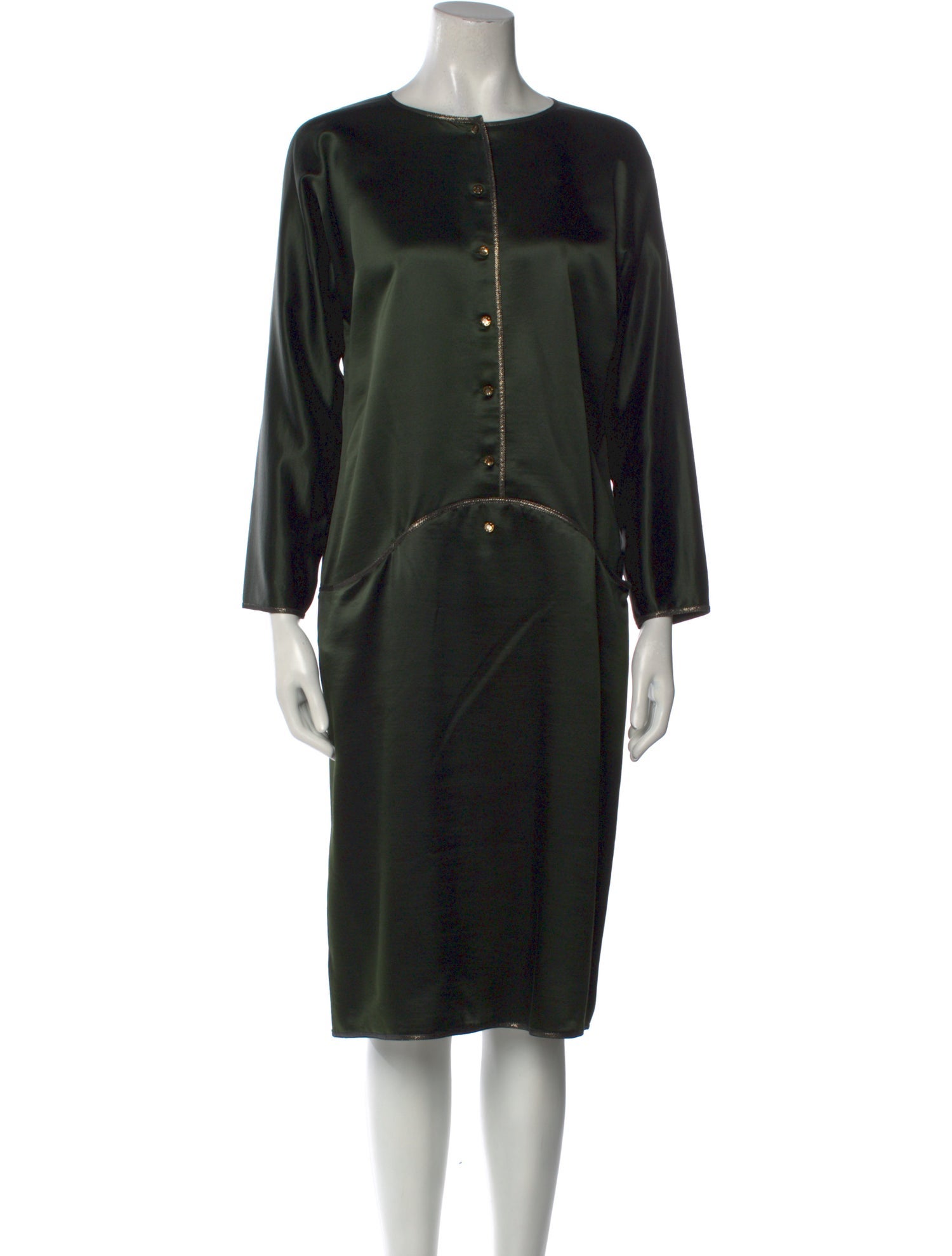 Geoffrey Beene Vintage Midi Length Dress