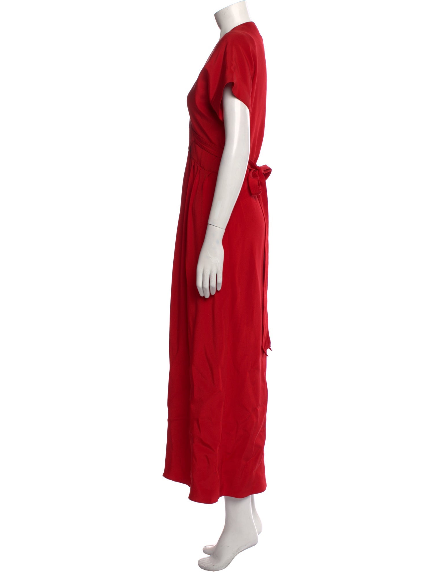 Geoffrey Beene V-Neck Long Dress