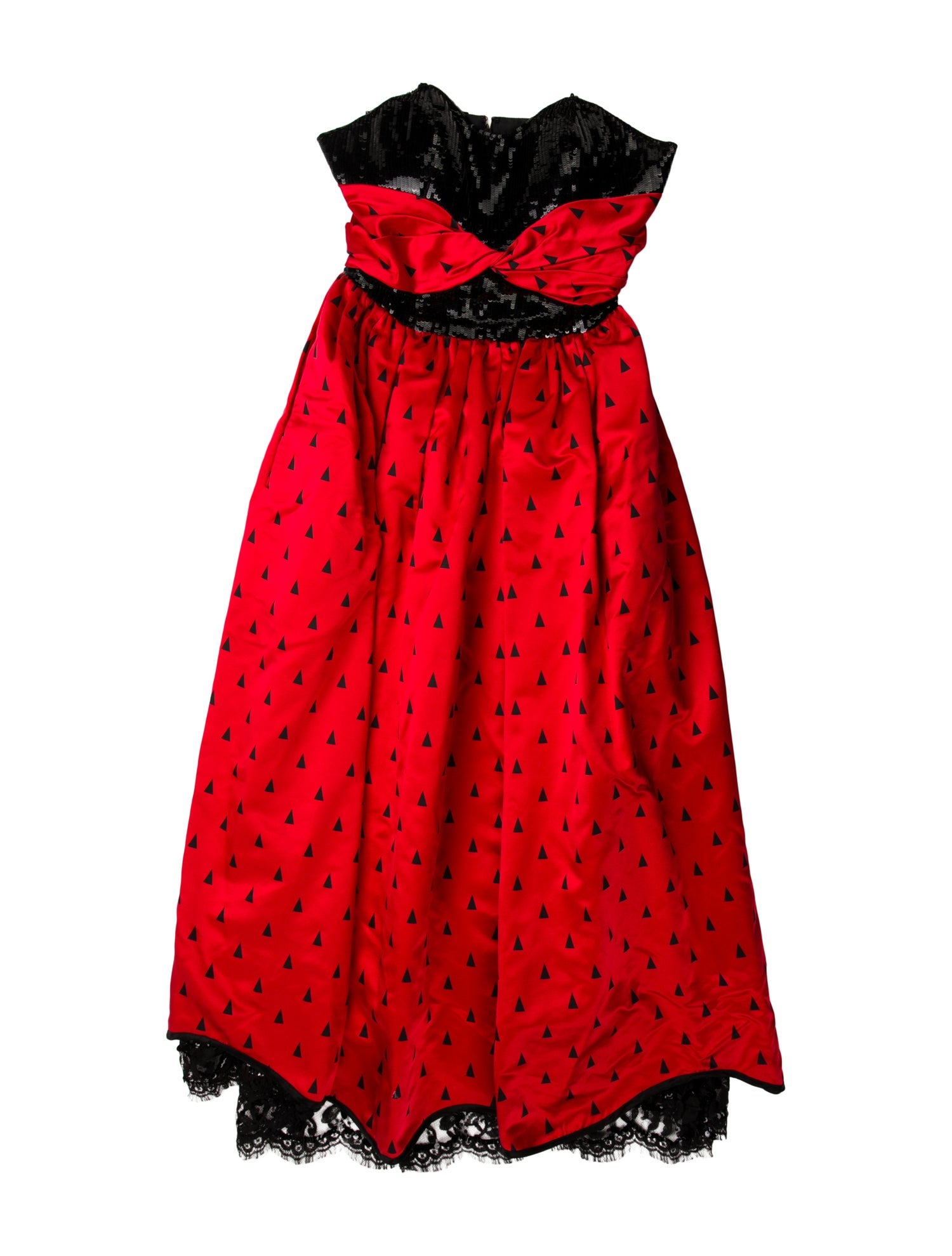 Geoffrey Beene Printed Midi Length Dress