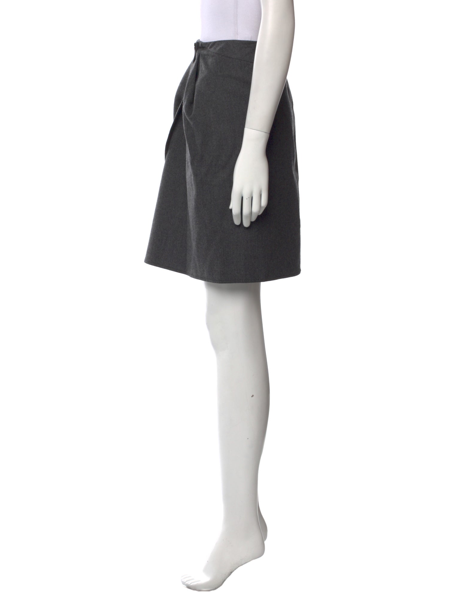 Geoffrey Beene Wool Knee-Length Skirt