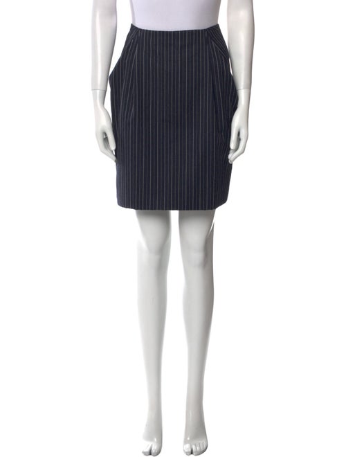 Geoffrey Beene Striped Mini Skirt