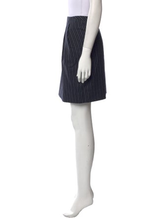 Geoffrey Beene Striped Mini Skirt