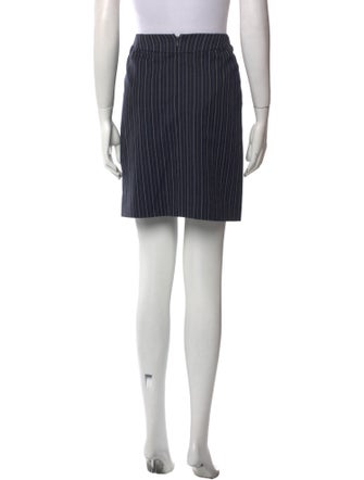 Geoffrey Beene Striped Mini Skirt