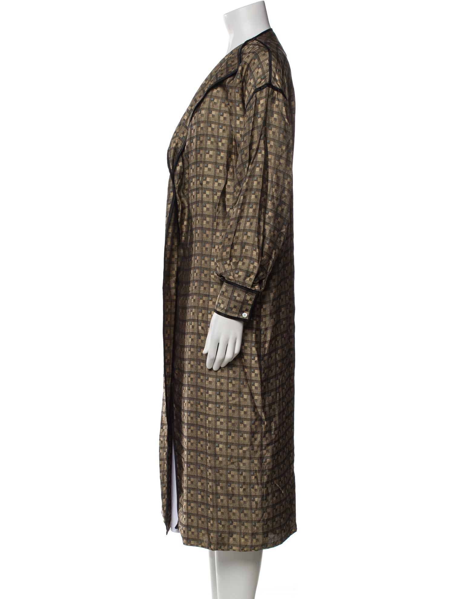 Geoffrey Beene Silk Tweed Pattern Jacket