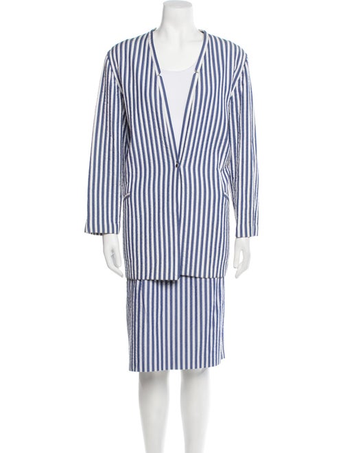 Geoffrey Beene Striped Skirt Set