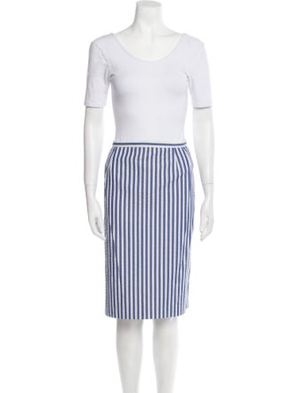 Geoffrey Beene Striped Skirt Set