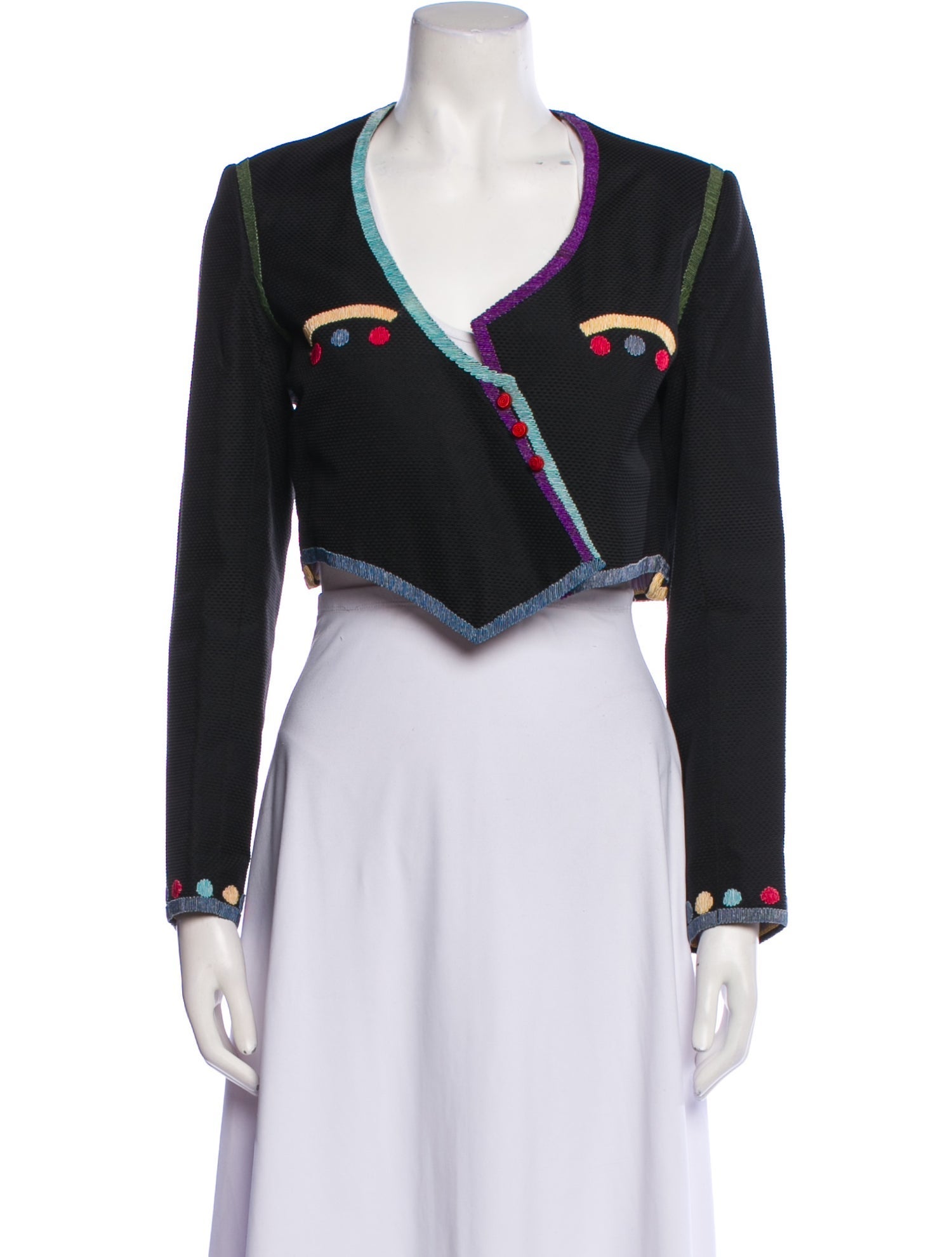 Geoffrey Beene Vintage 1980's Evening Jacket