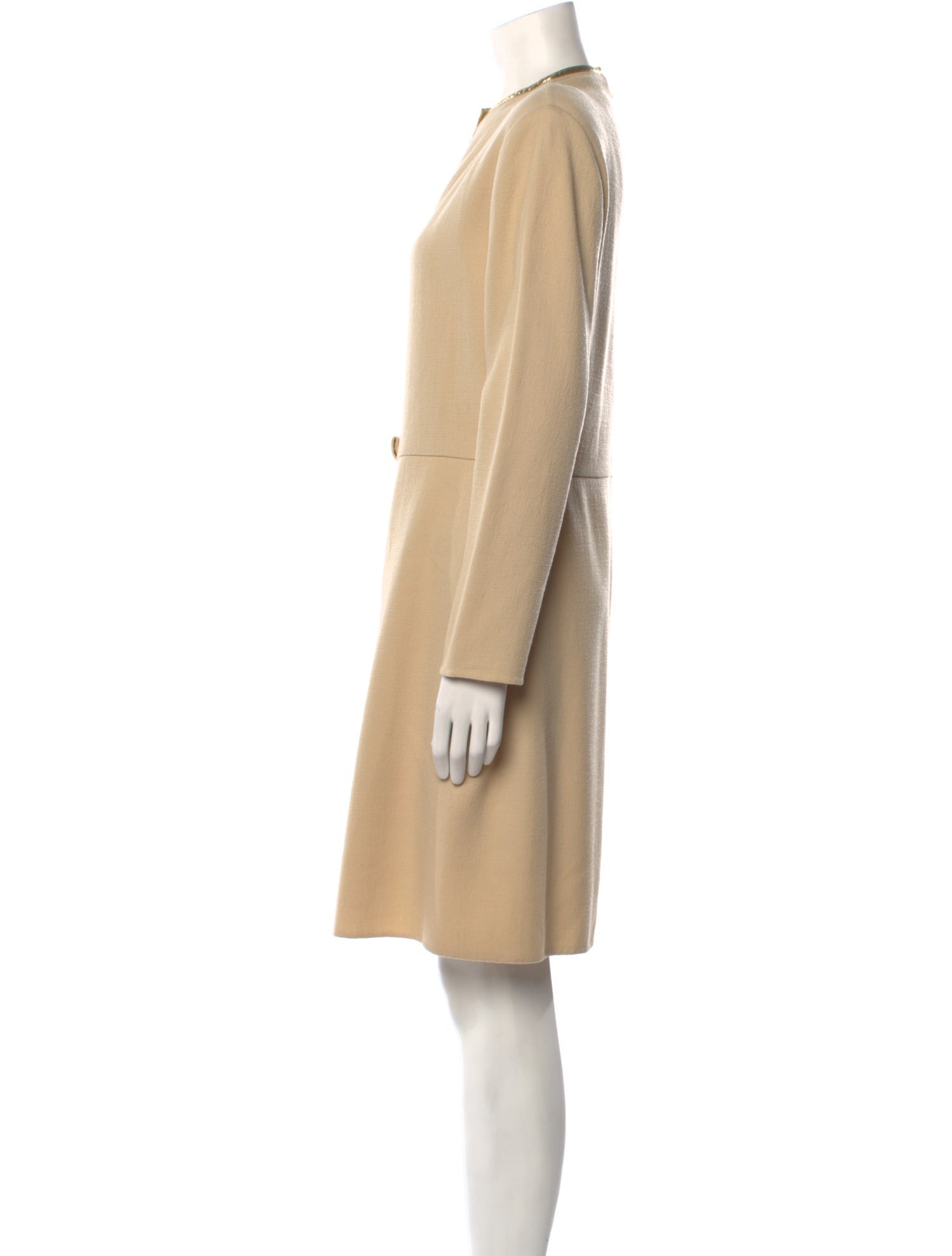 Geoffrey Beene Wool Knee-Length Dress