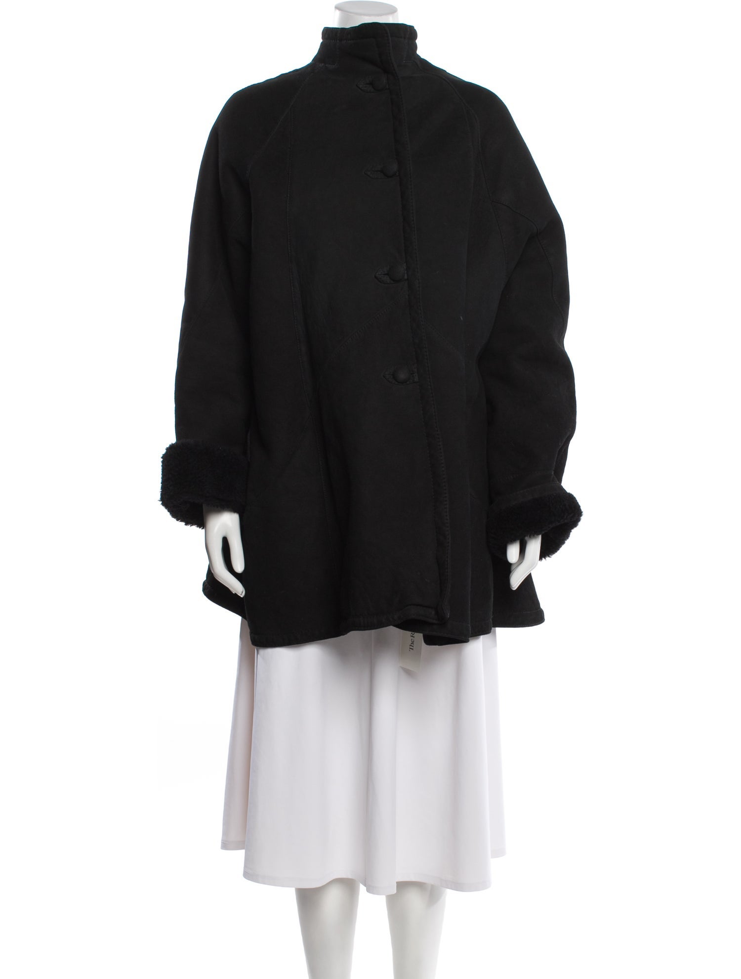 Geoffrey Beene Vintage 1980's Fur Coat