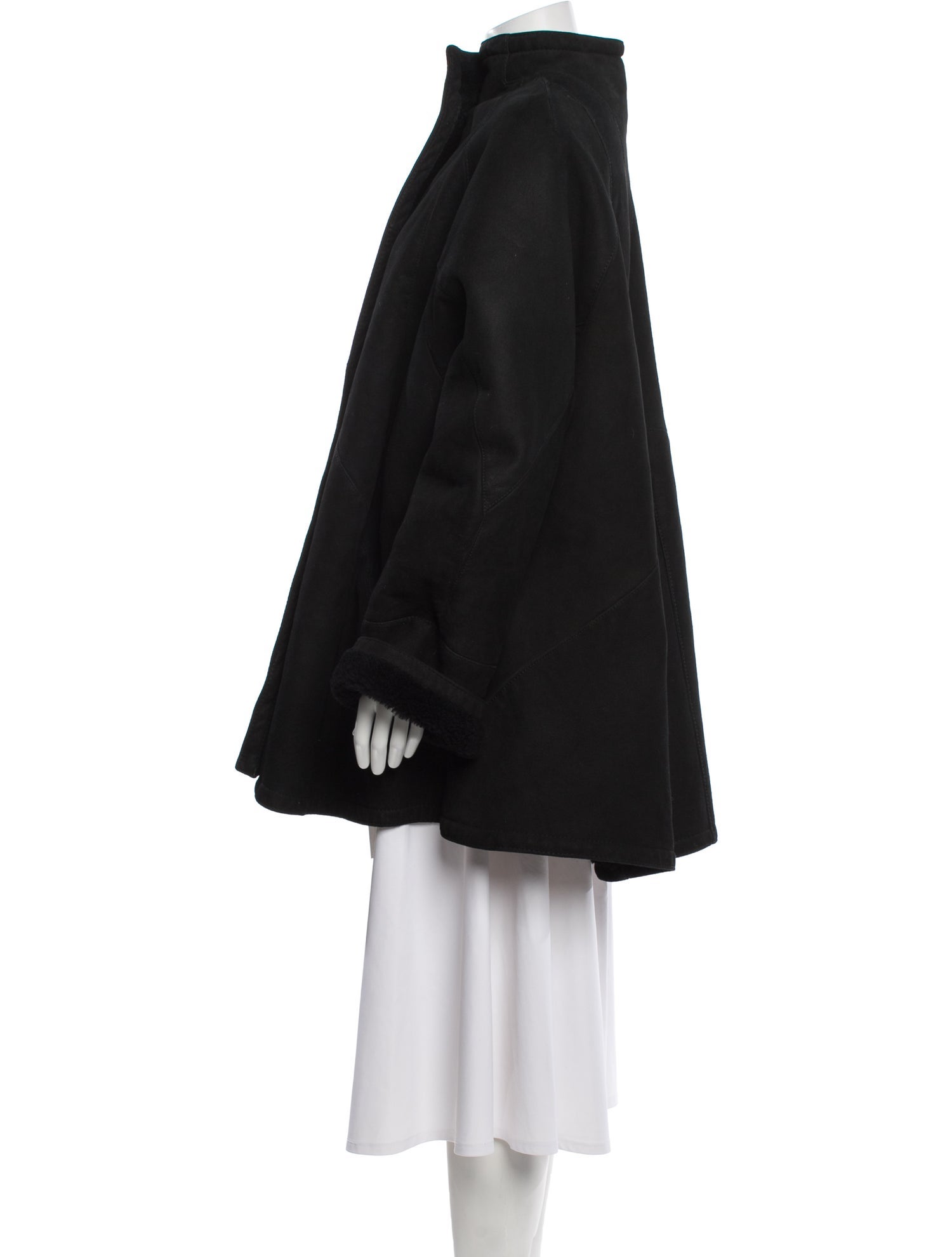 Geoffrey Beene Vintage 1980's Fur Coat