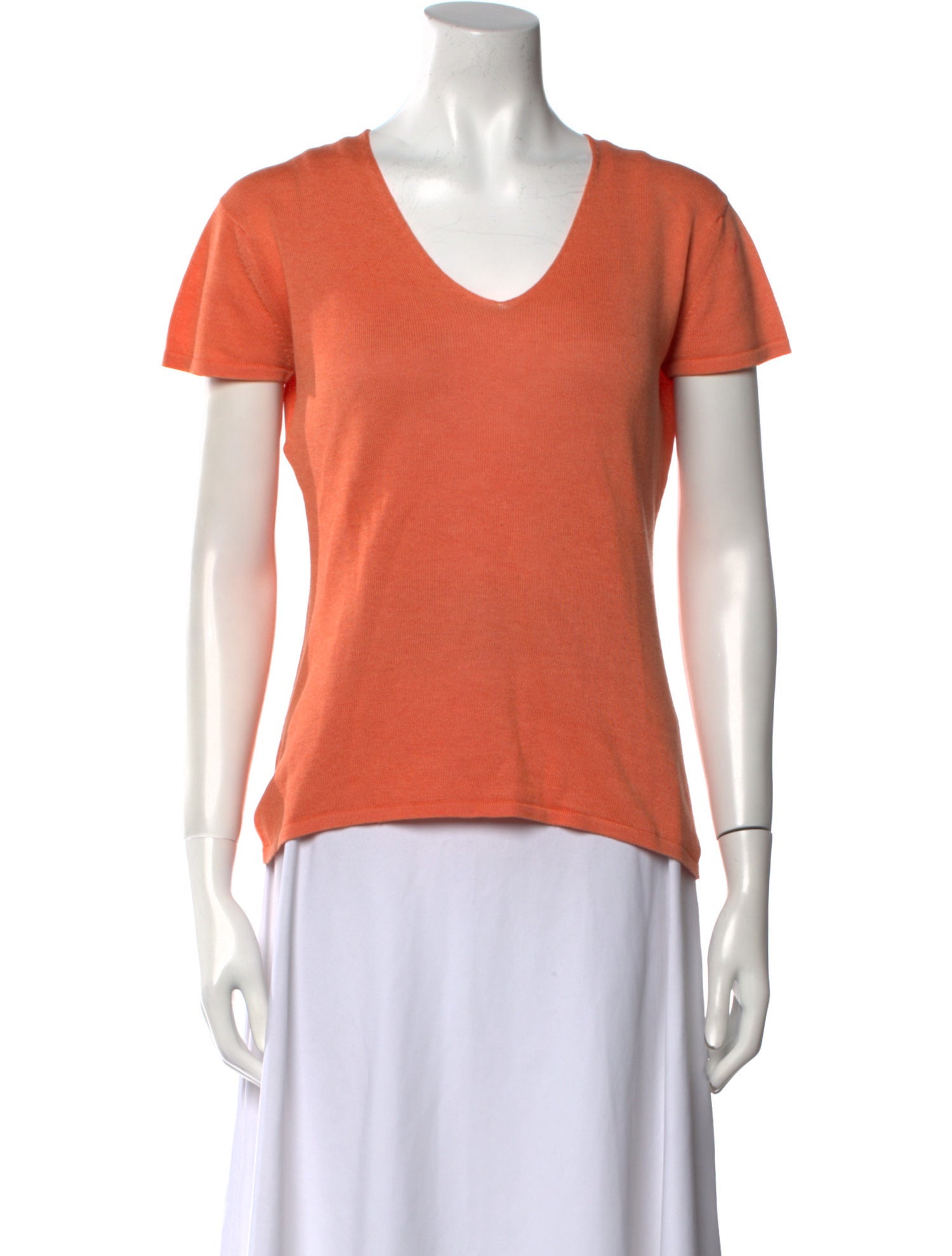 Geoffrey Beene V-Neck Short Sleeve T-Shirt