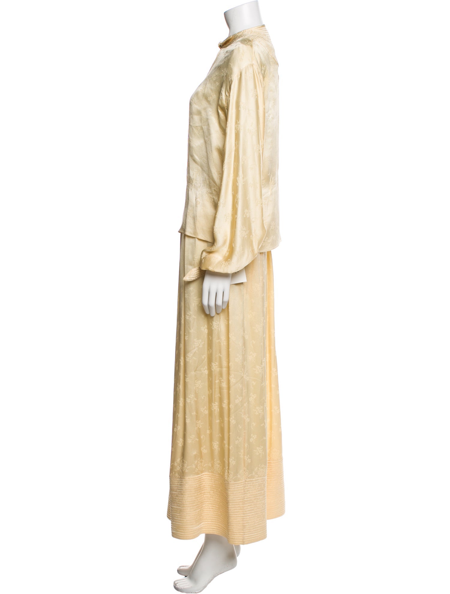 Geoffrey Beene Vintage 1980's Skirt Set