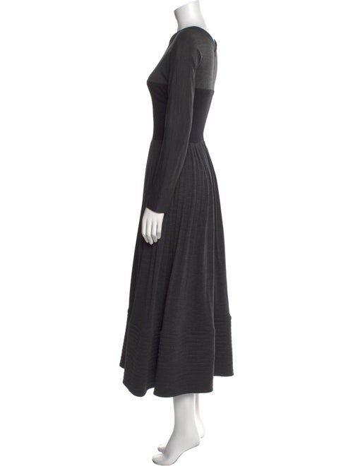 Geoffrey Beene Crew Neck Long Dress