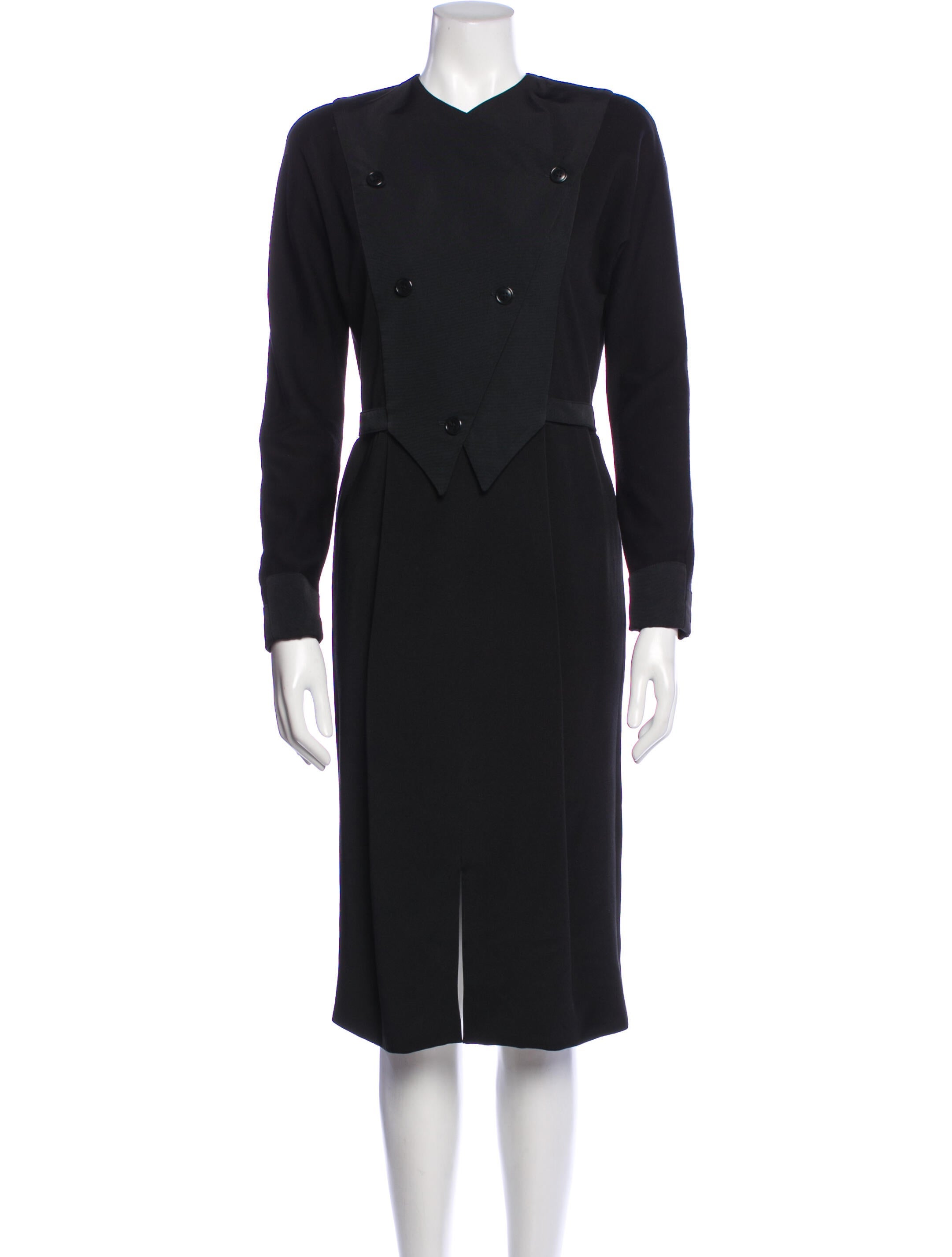 Geoffrey Beene Vintage Midi Length Dress