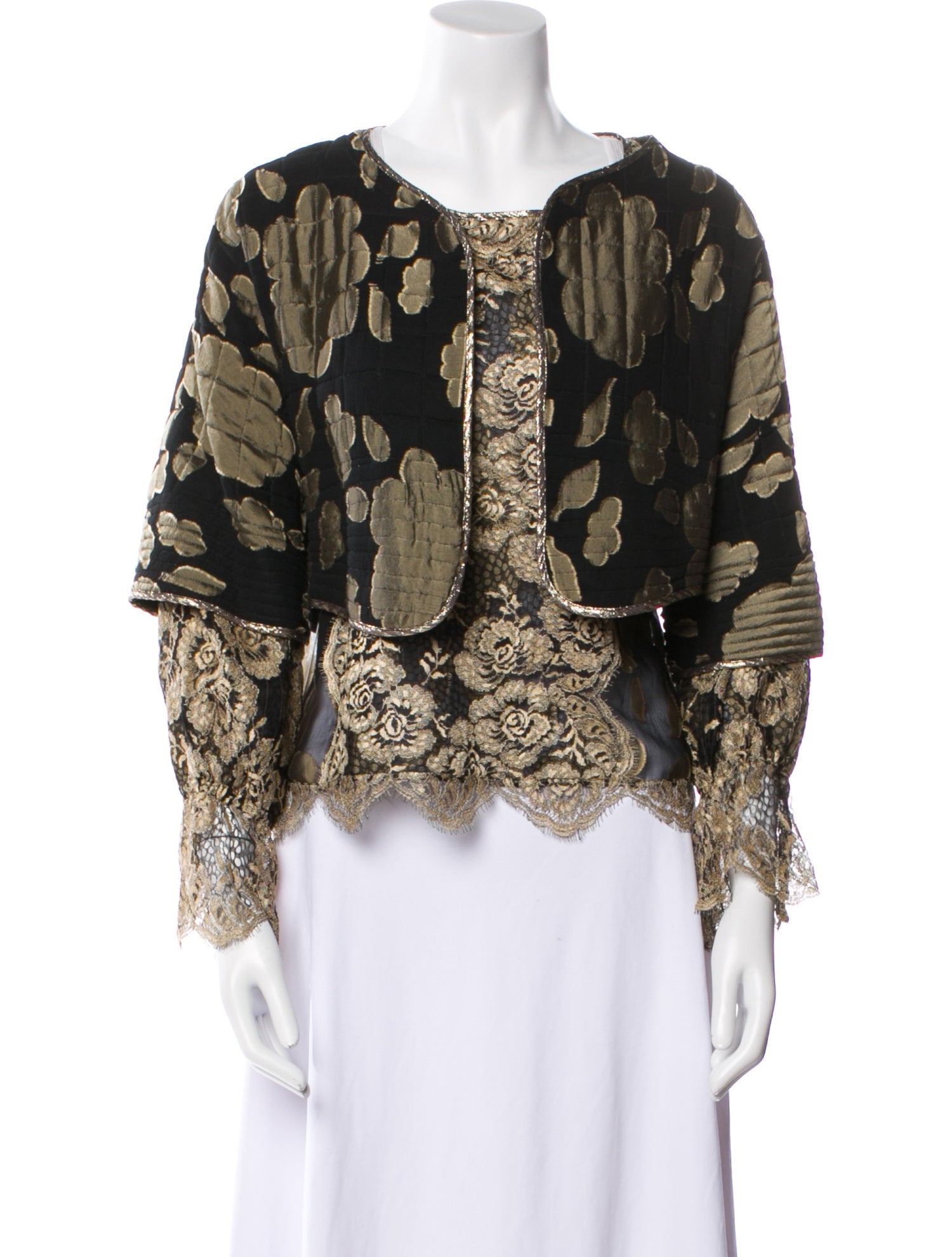 Geoffrey Beene Vintage 1970's Evening Jacket