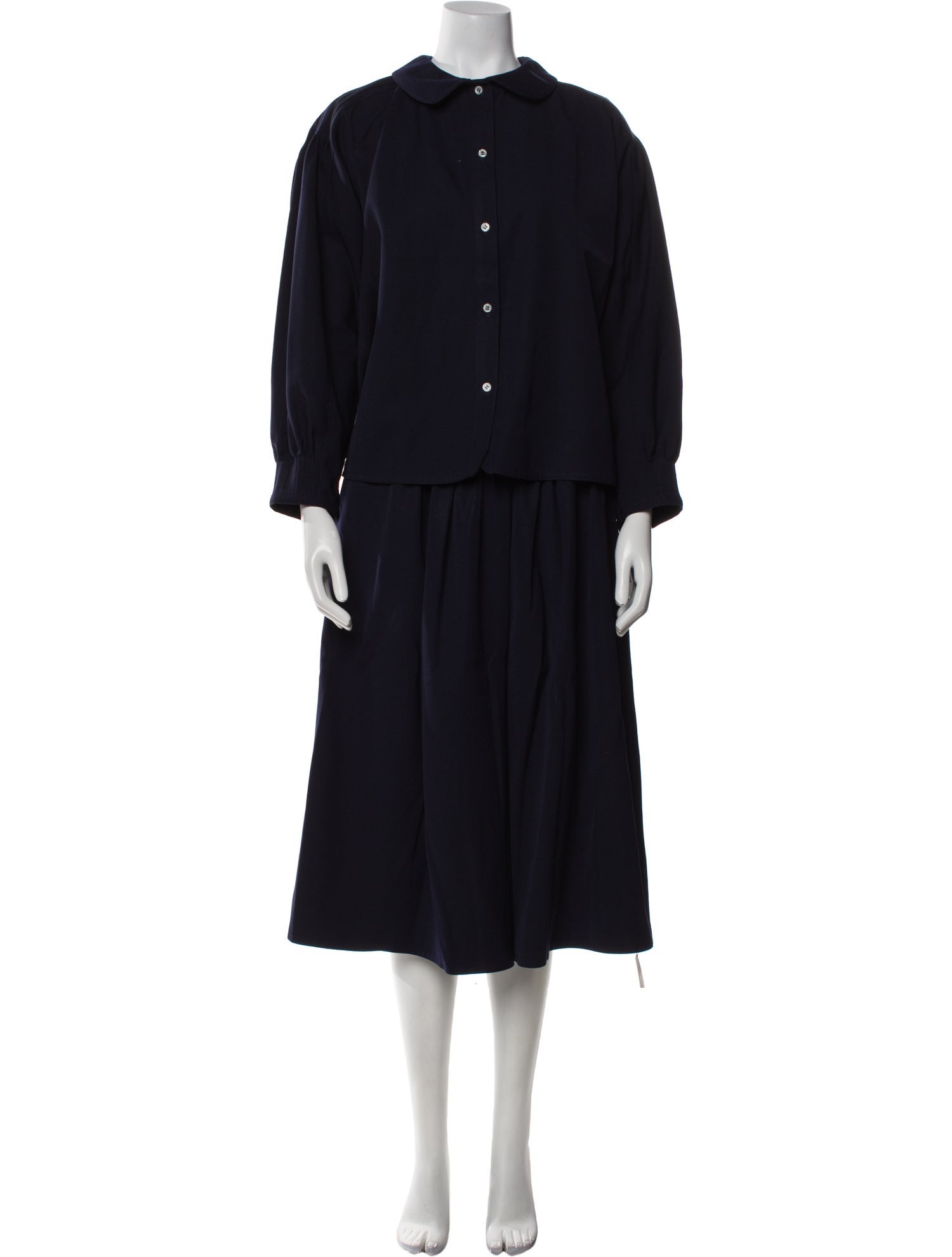 Geoffrey Beene Vintage 1980's Skirt Set