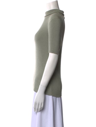 Geoffrey Beene Silk Turtleneck Top