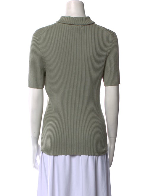 Geoffrey Beene Silk Turtleneck Top