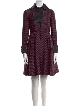 Geoffrey Beene Printed Mini Dress