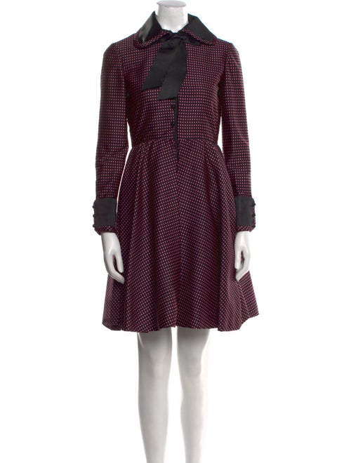 Geoffrey Beene Printed Mini Dress